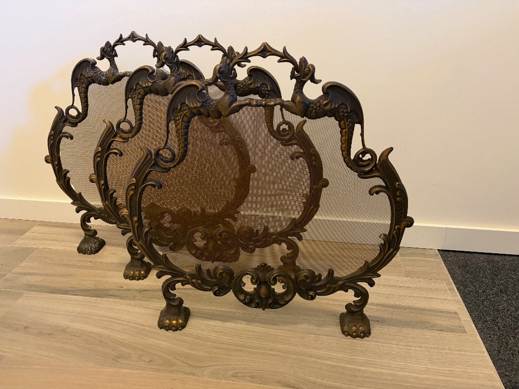 3 * Gothic koperen raamframes, Antiek en Kunst, Ophalen