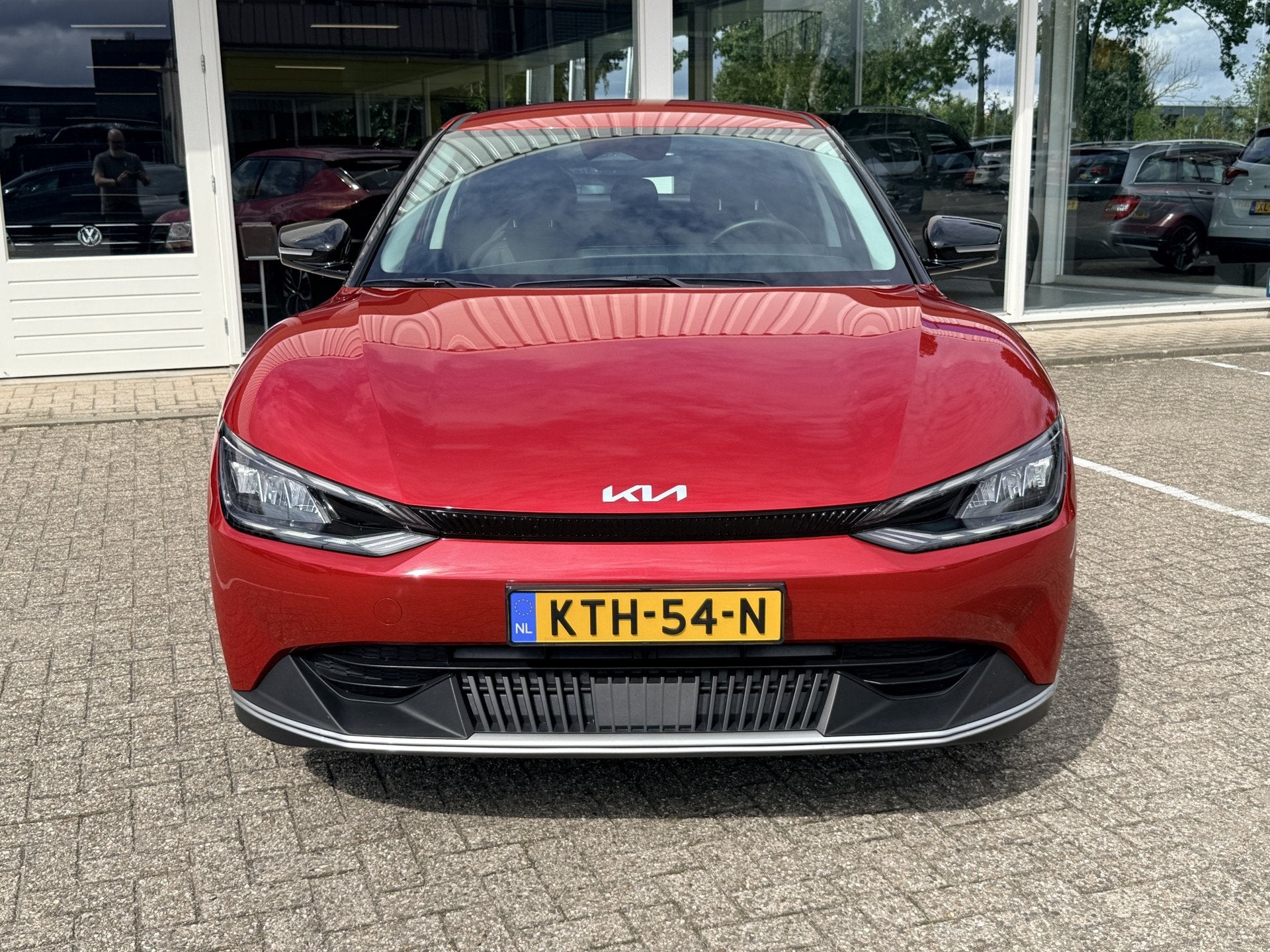 Kia Ev6 77.4 kWh | Afn. Trekhaak | SOH 100% | Half Leder | A, Automaat, 228 pk, Achterwielaandrijving, Gebruikt