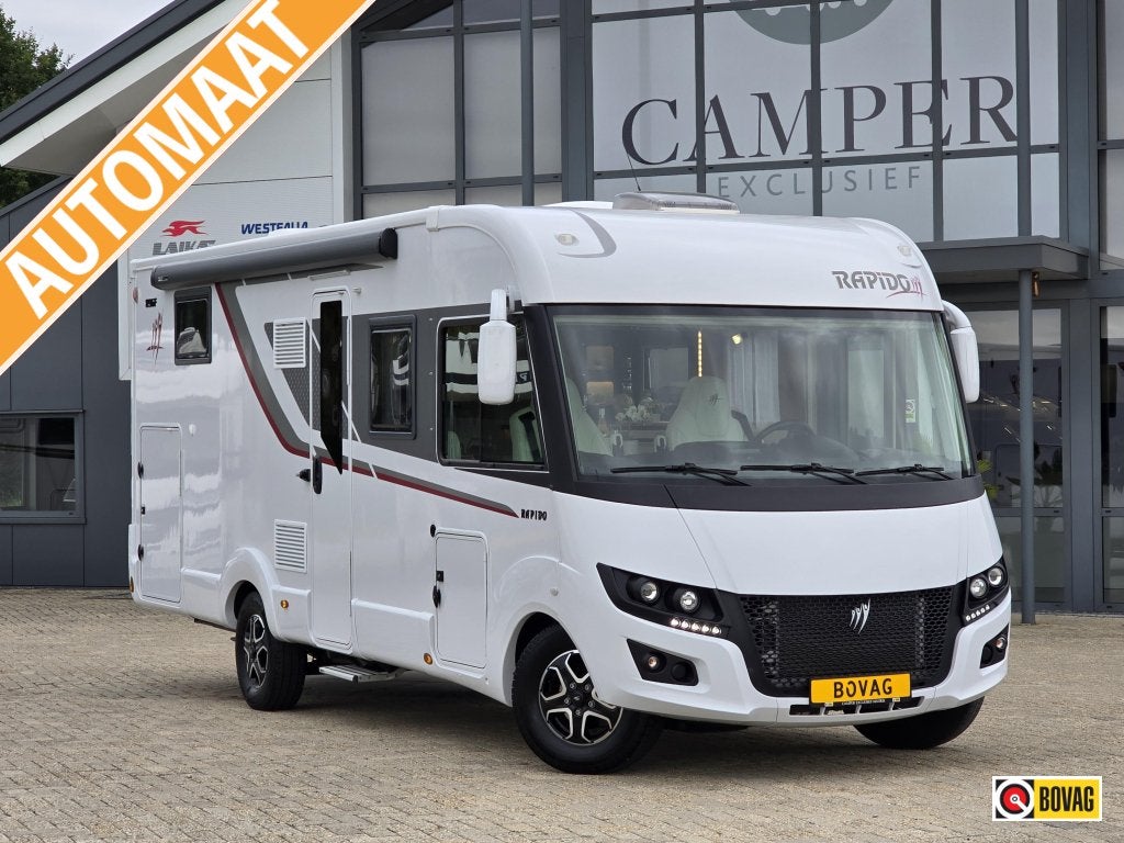 Rapido 896 F Automaat Trekhaak Luchtvering Nieuw Model 2025, Caravans en Kamperen, Ringverwarming, Fiat, Veiligheidssloten, Bedrijf