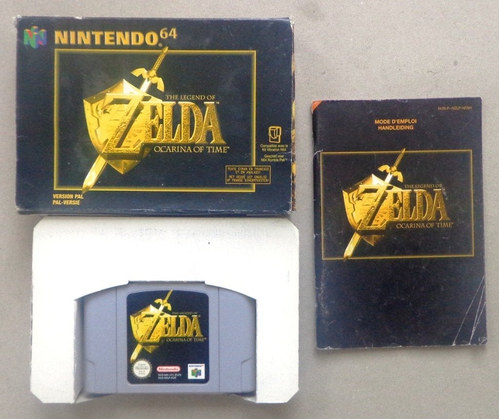 Zelda Ocarina of Time voor de Nintendo 64 Compleet, Spelcomputers en Games, Avontuur en Actie, Gebruikt, 1 speler, Ophalen of Verzenden