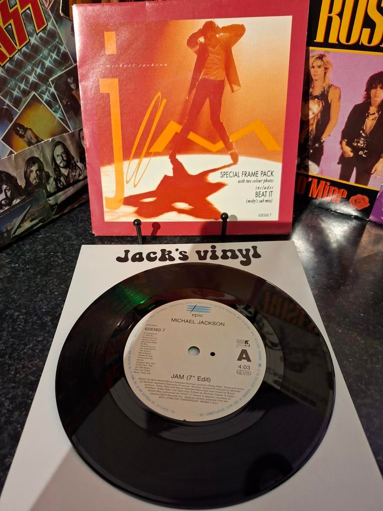 Michael Jackson - Jam (7" Edit)  ..1992, Cd's en Dvd's, 1990 - 1999, 7 inch, Ophalen of Verzenden, Fotohoes