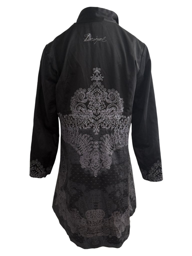 Desigual jurk L, Zwart, Ophalen of Verzenden, Zo goed als nieuw, Boven de knie