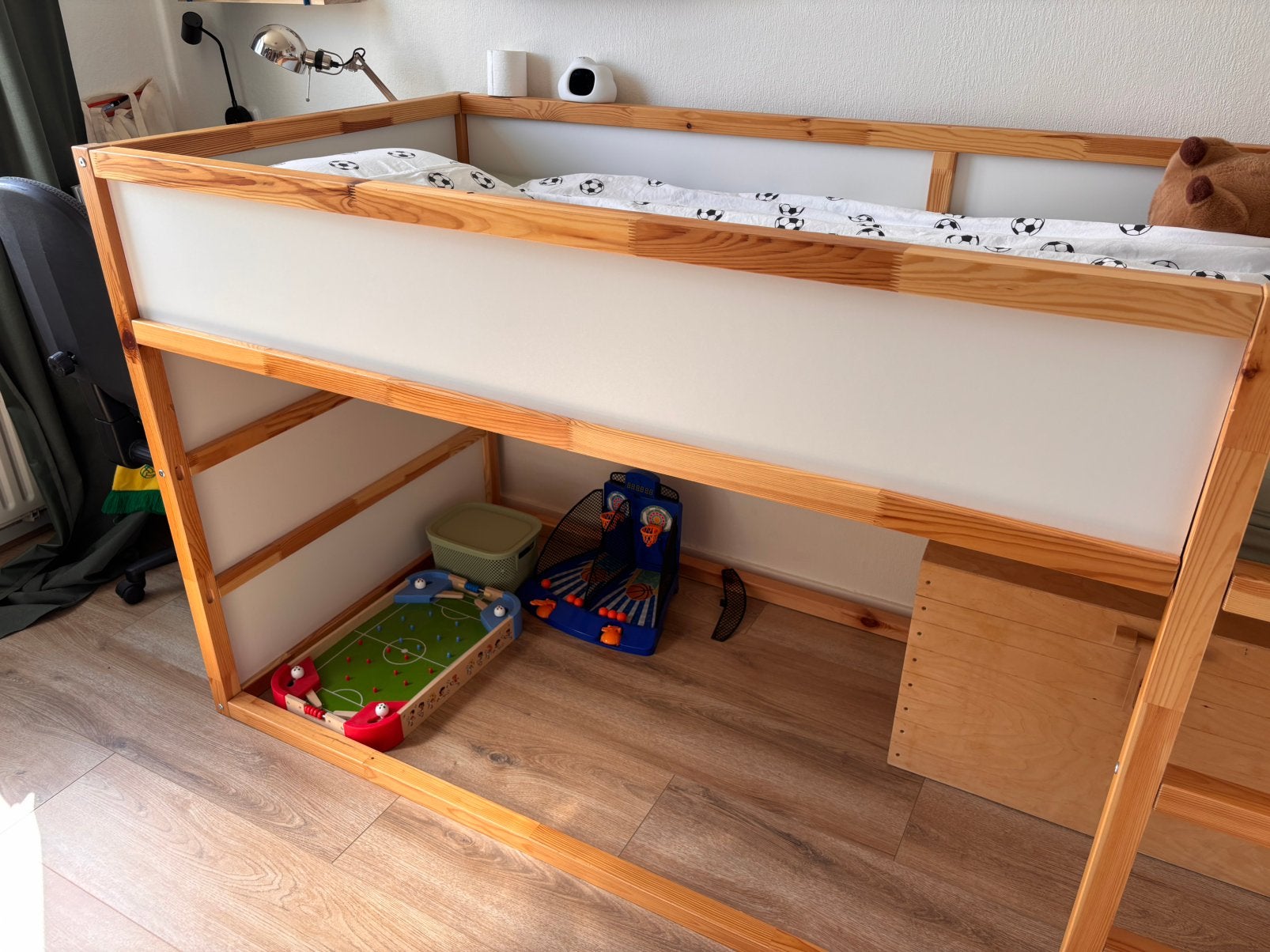 Halfhoogslaper kura IKEA, Ophalen, Zo goed als nieuw, Halfhoogslaper