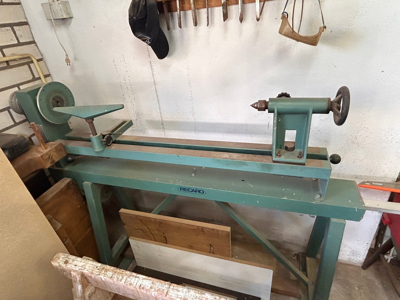 Recaro draaibank, Ophalen, Gebruikt, Houtdraaibank