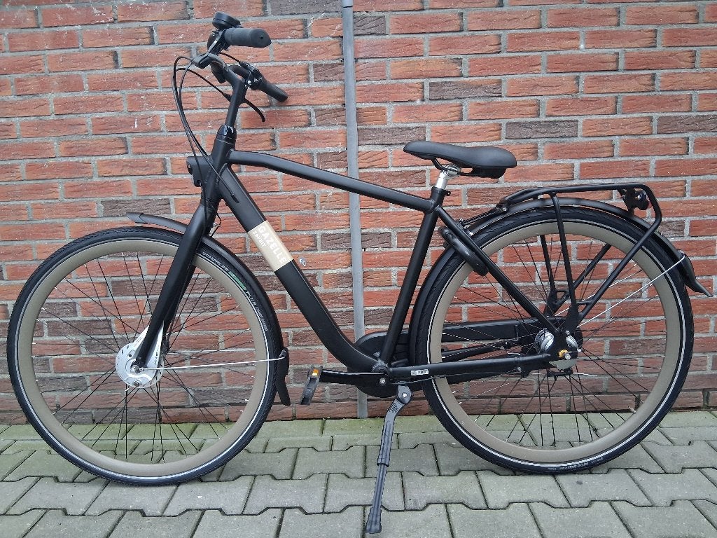 Zeer mooie Gazelle Esprit brugklasfiets 49 cm. zwart mat, Ophalen, Versnellingen, 49 tot 53 cm, Zo goed als nieuw