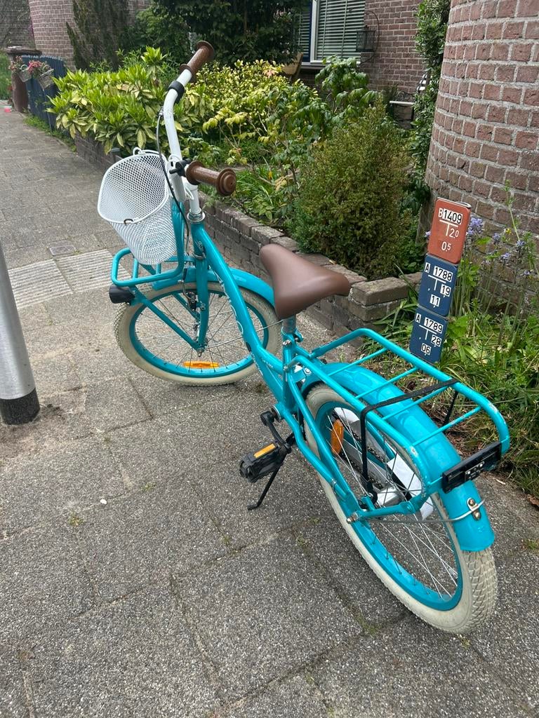 Meisjes fiets, Terugtraprem, Gebruikt, Staal, Ophalen of Verzenden