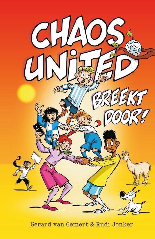  Chaos United breekt door! - Gerard van Gemert, Boeken, Verzenden, Zo goed als nieuw