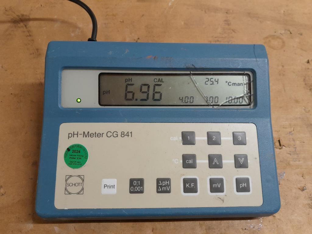 Schott geräte Ph-Meter CG 841 messgerät meetapparatuur labo, Ophalen of Verzenden
