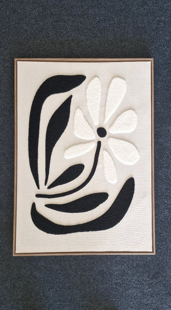 Wall decor, Standaard fotolijst, Zo goed als nieuw, Textiel, Ophalen