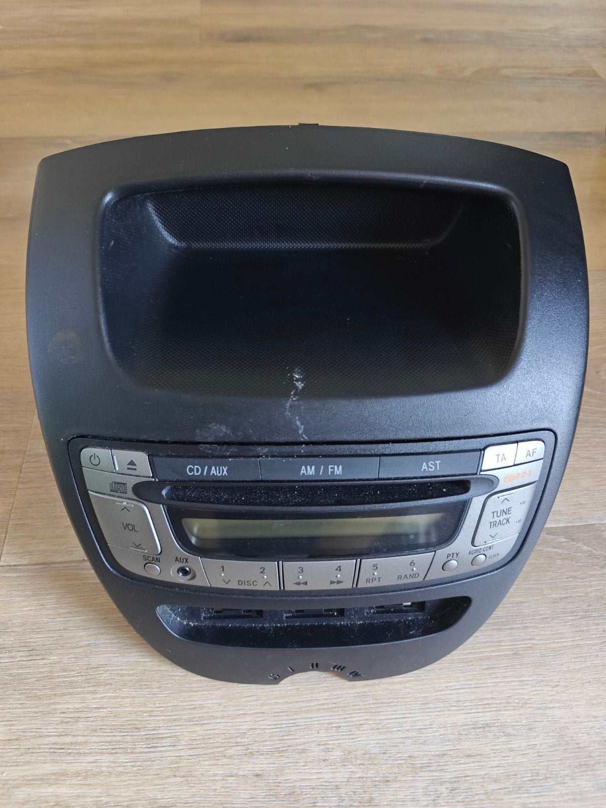 Autoradio incl. Citroën C1 frontpaneel, Ophalen of Verzenden, Gebruikt