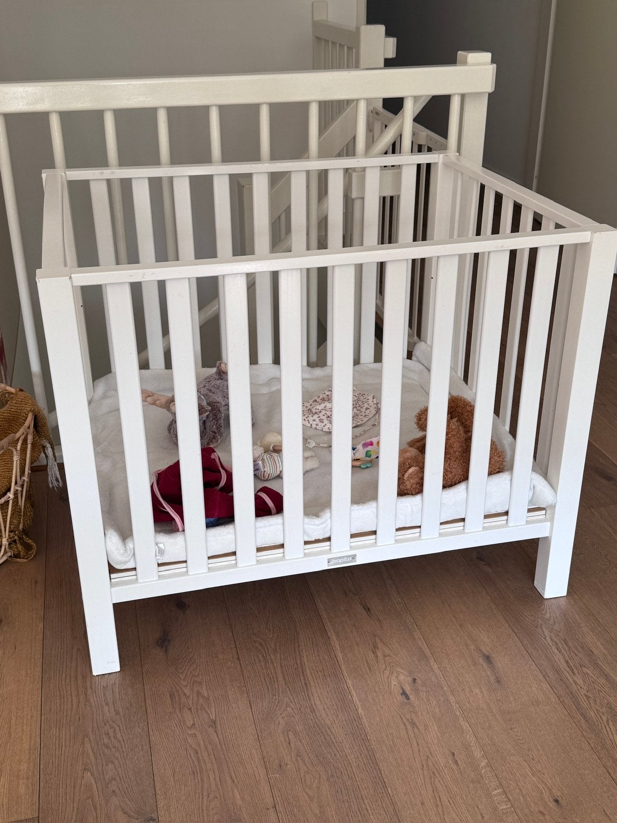 Babybox Bopita incl mat, Kinderen en Baby's, Boxen, Ophalen, Zo goed als nieuw