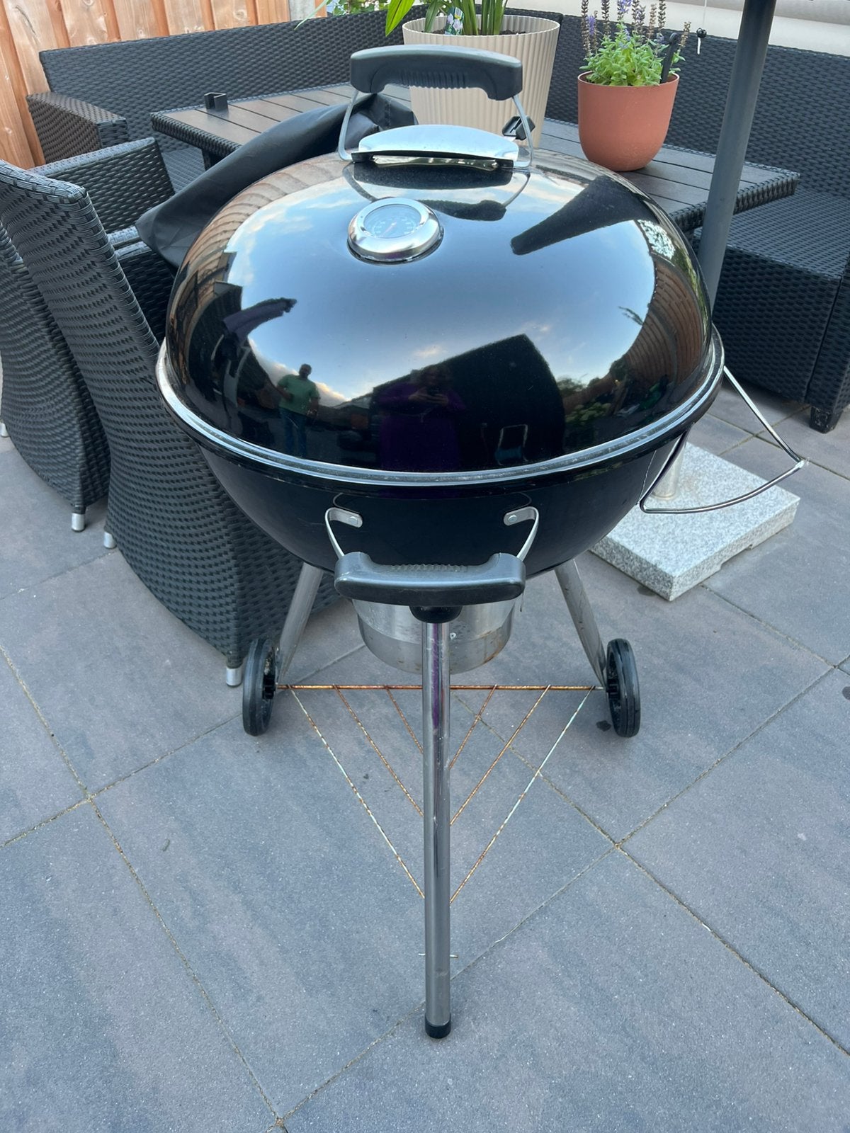 Zgan barbecue, Ophalen, Zo goed als nieuw