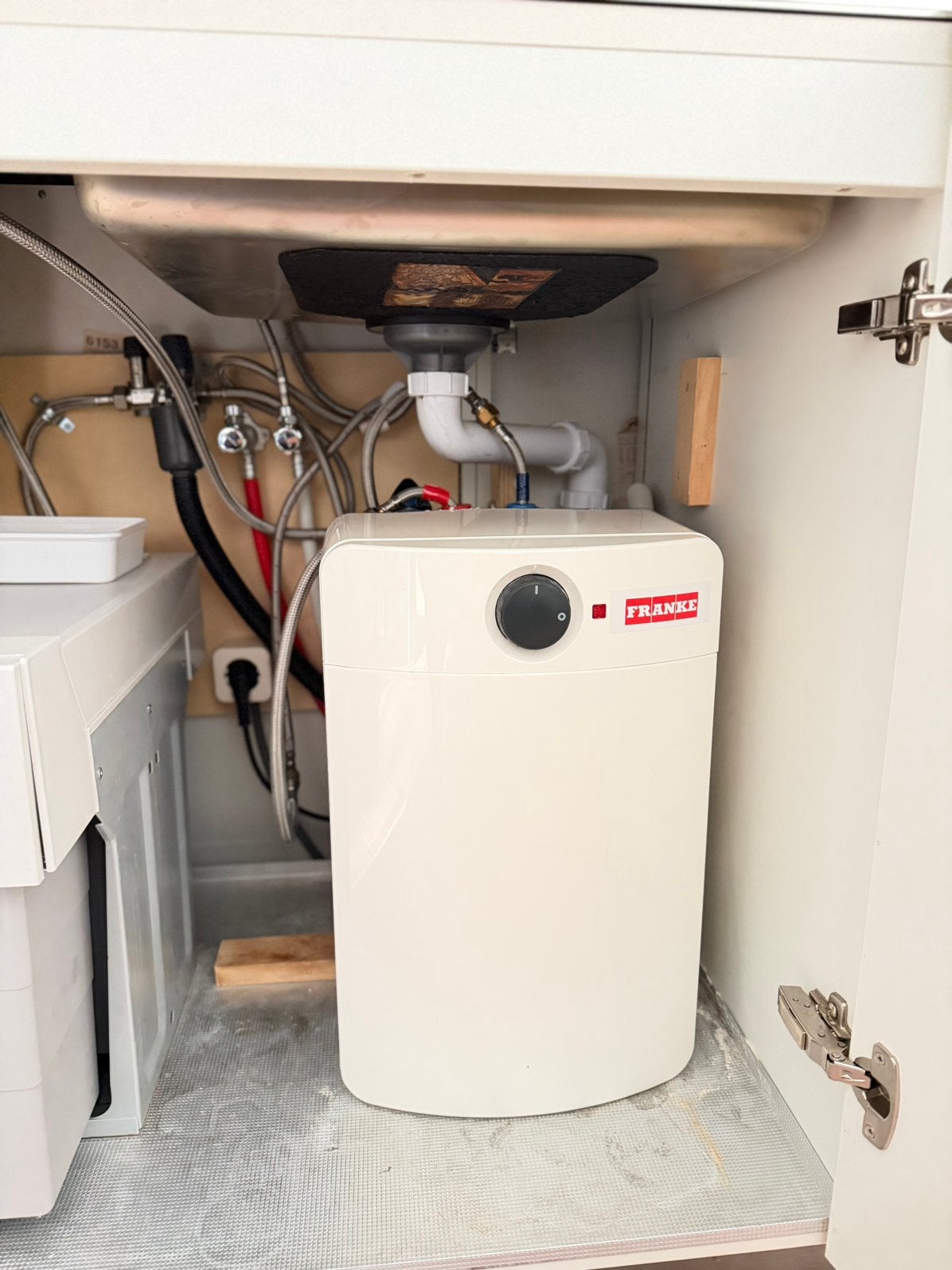 Franke 10L Kokendwater Boiler + kraan, Ophalen, Gebruikt, Boiler, 6 t/m 10 jaar oud
