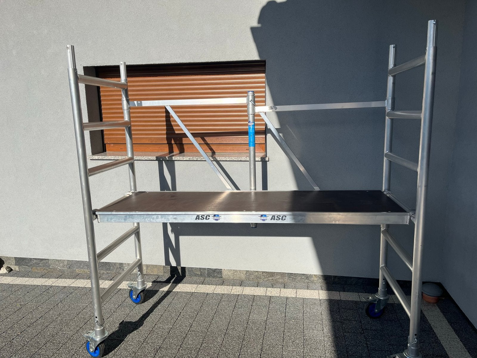 Aluminium Kamersteigers ASC, Ophalen, Nieuw, Rolsteiger of Kamersteiger, Minder dan 2 meter