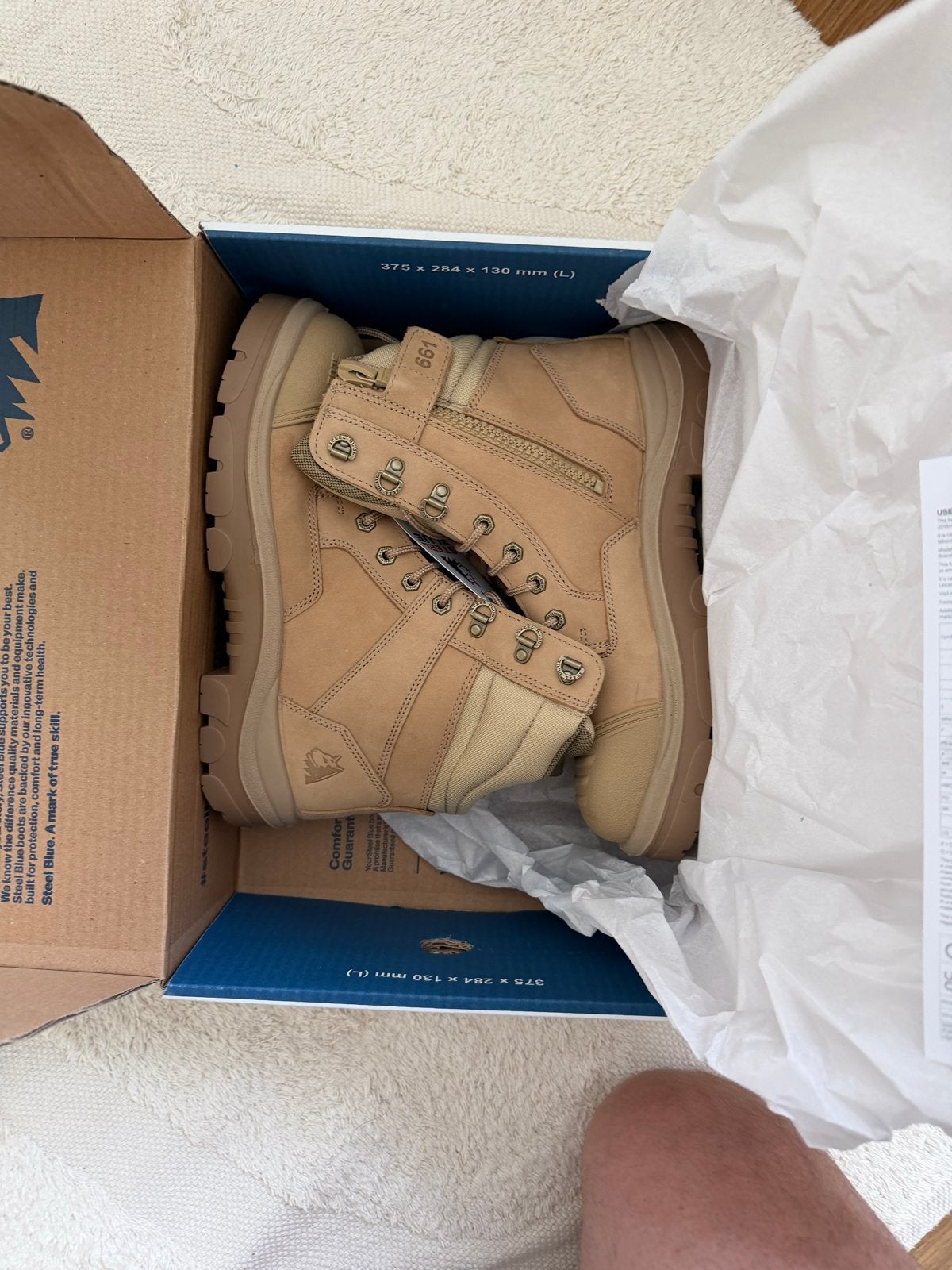 Steel Blue Southern Cross Zip S3 Veiligheidsschoen maat 45, Verzenden, Nieuw