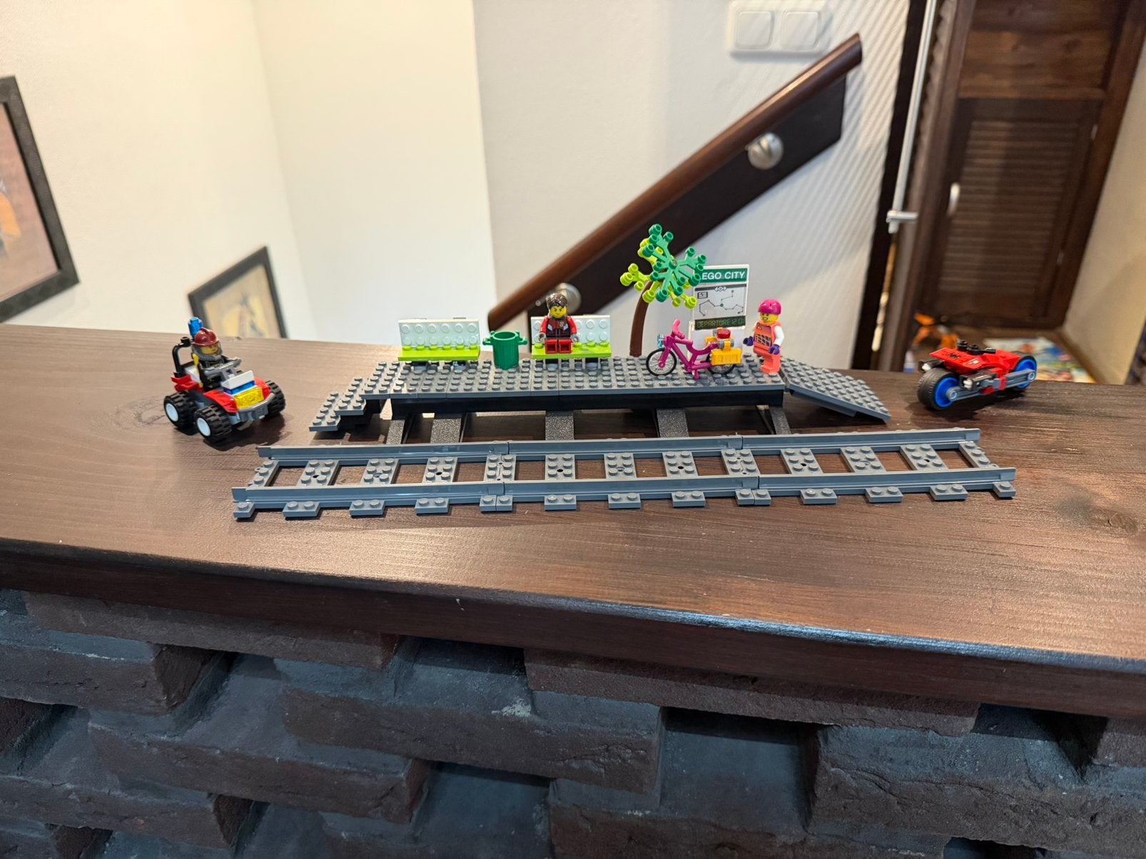 Lego perron, Ophalen of Verzenden, Zo goed als nieuw
