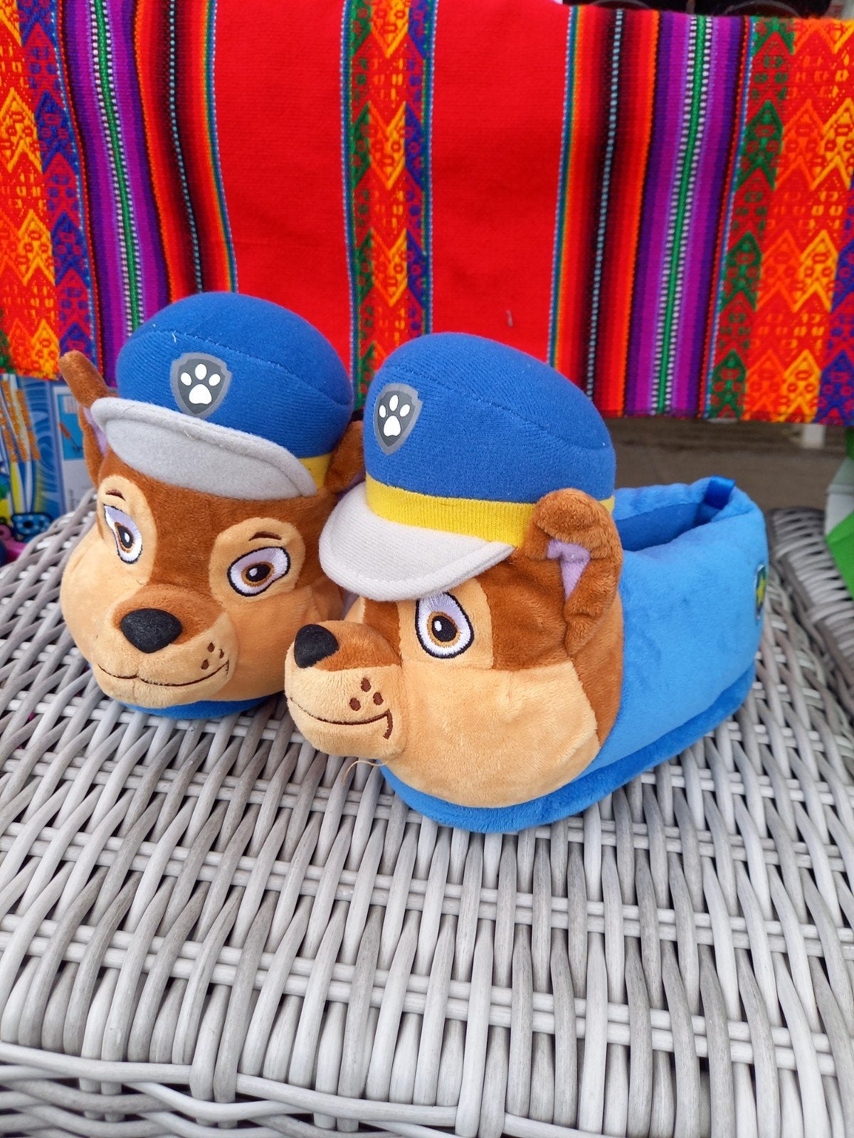Paw Patrol Chase pantoffels maat 28 voor kinderen, Ophalen, Zo goed als nieuw, Paw Patrol, Jongen of Meisje