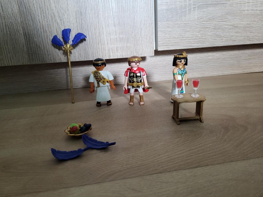 Playmobil Caesar en Cleopatra set 5394, Ophalen of Verzenden, Zo goed als nieuw