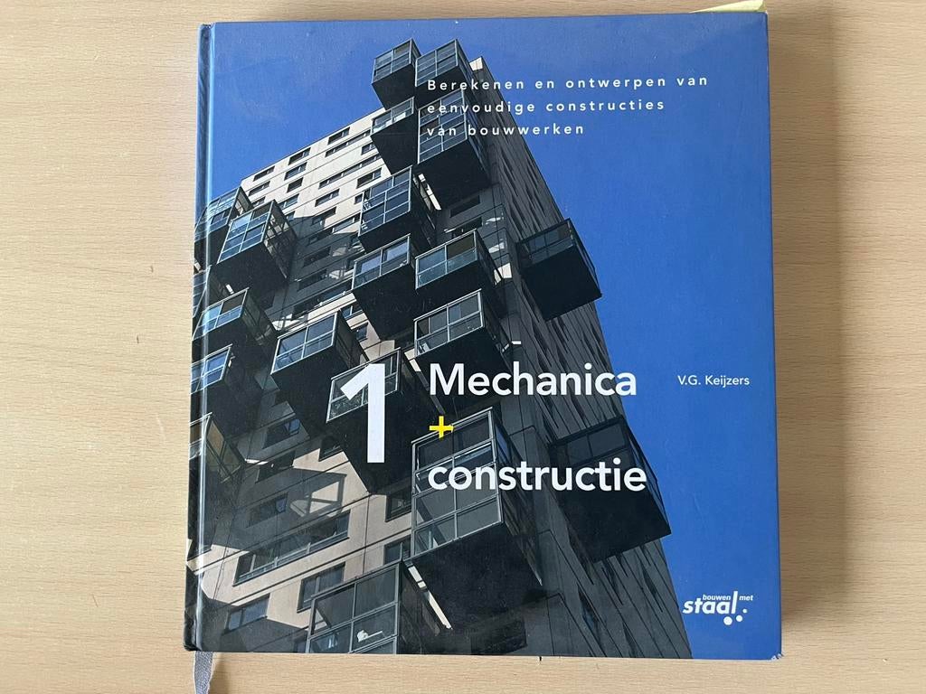 Mechanica + Constructie 1, Boeken, Ophalen of Verzenden, Zo goed als nieuw