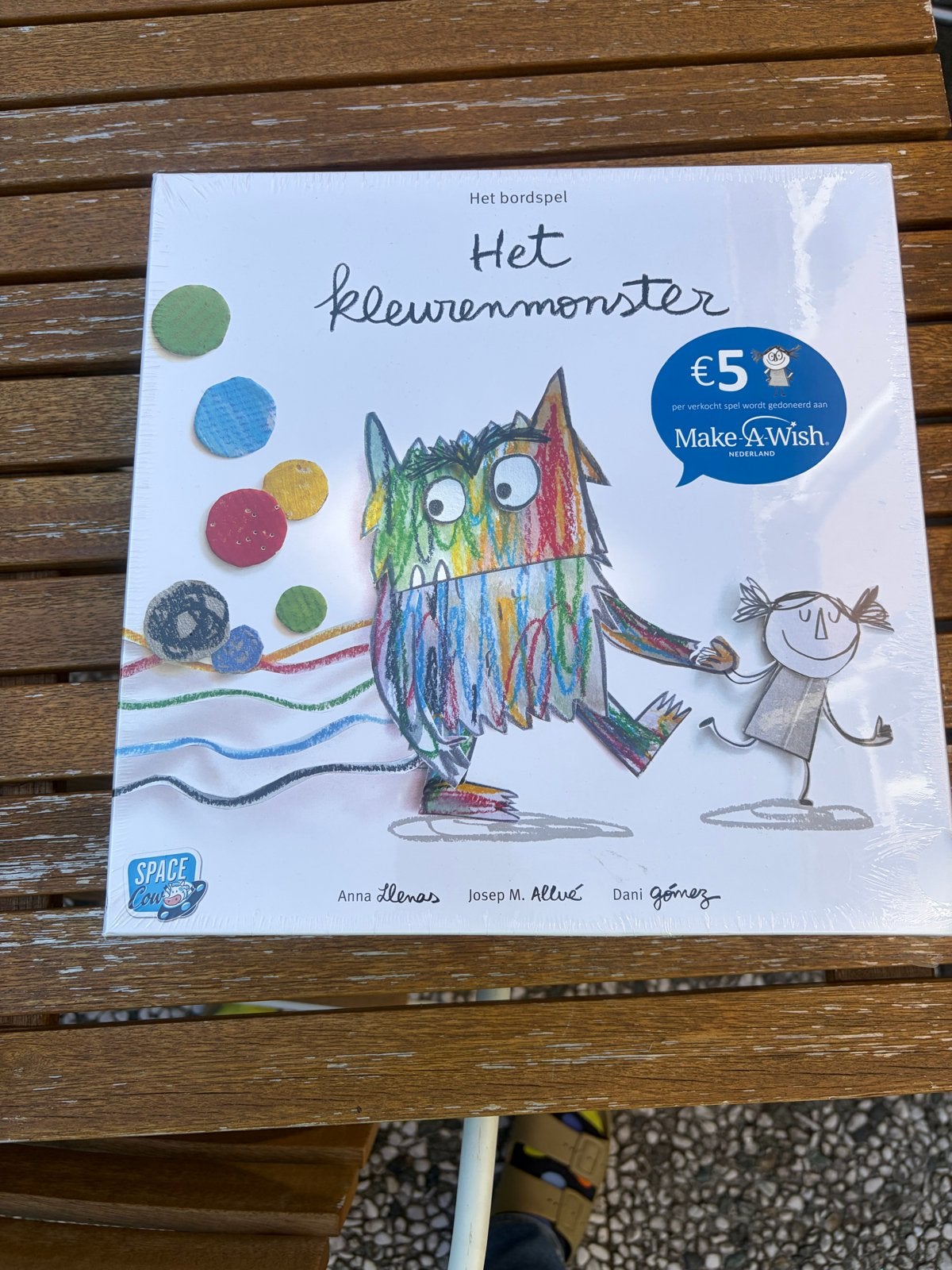Het kleurenmonster bordspel - nieuw in folie, Drie of vier spelers, Ophalen of Verzenden, Nieuw