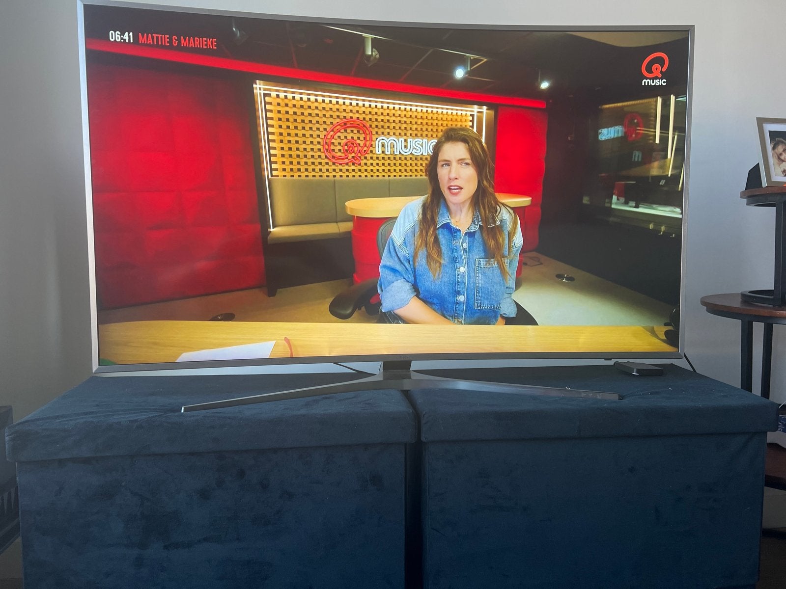 Samsung Curved Smart TV, Audio, Tv en Foto, Televisies, 50 Hz, Ophalen of Verzenden, Zo goed als nieuw, Samsung