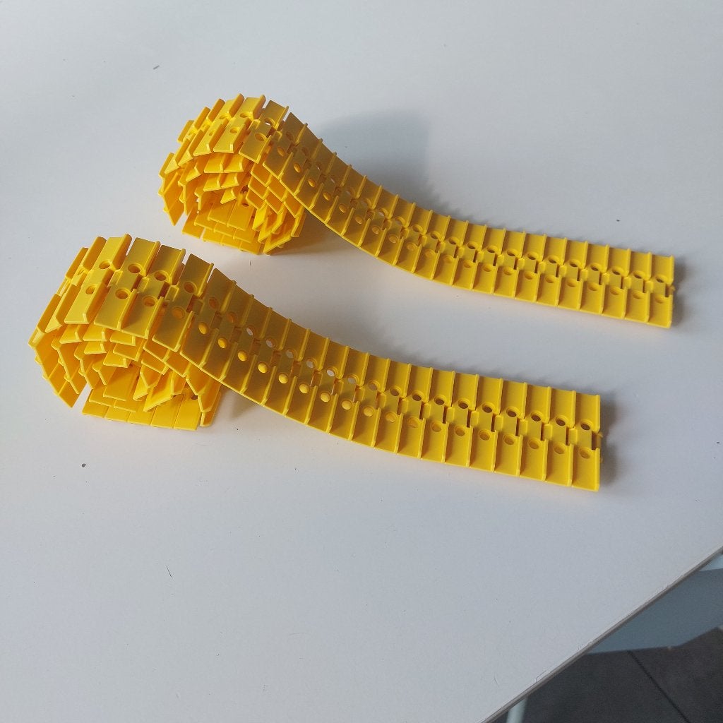 technic Lego rupsband geel rups, Lego, Ophalen of Verzenden, Zo goed als nieuw, Technic