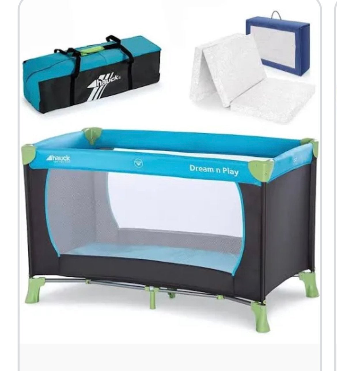 Campingbedje incl muggennet, Ophalen, Zo goed als nieuw, Minder dan 140 cm, Minder dan 70 cm