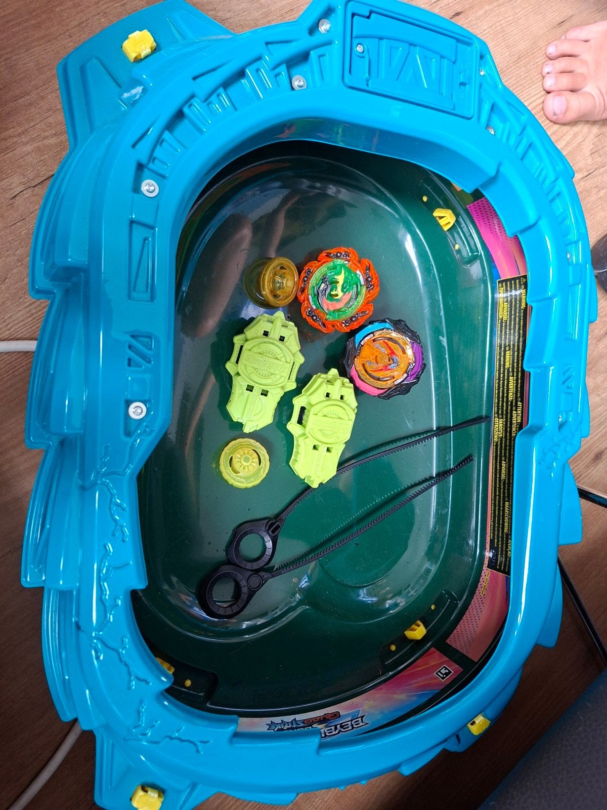 Beyblade Burst Stadion met Beyblades en Starters, Ophalen of Verzenden