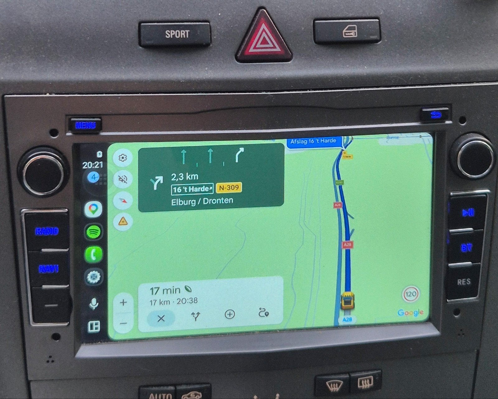 Opel Zafira Android Auto radio Navigatie Multimedia Systeem, Auto diversen, Ophalen of Verzenden