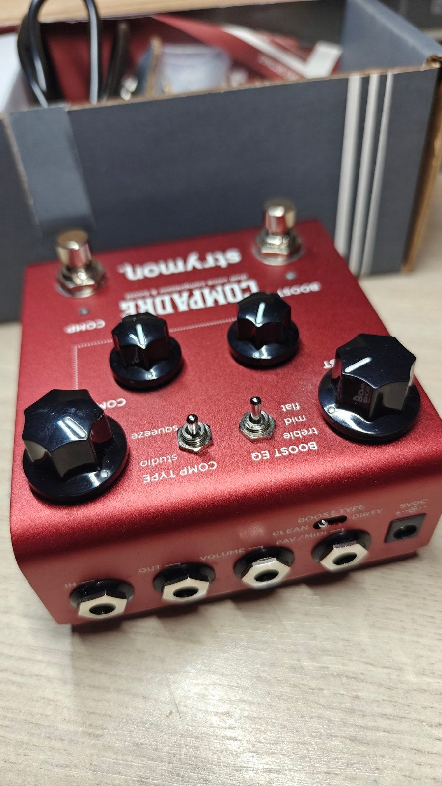 Strymon Compadre Dual Voiced Compressor & Boost Pedaal, Muziek en Instrumenten, Ophalen of Verzenden, Zo goed als nieuw, Overige typen