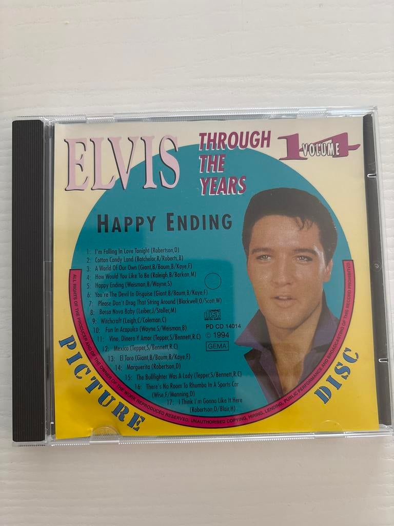 CD Elvis  - Through The Years Volume 14 Happy Ending, Ophalen of Verzenden, Zo goed als nieuw, Cd of Plaat