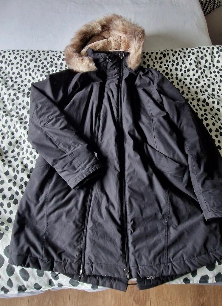 Zwangerschapsjas • XL • zwart • Noppies • met tussenstuk, Zwart, Maat 46/48 (XL) of groter, Ophalen of Verzenden, Zo goed als nieuw