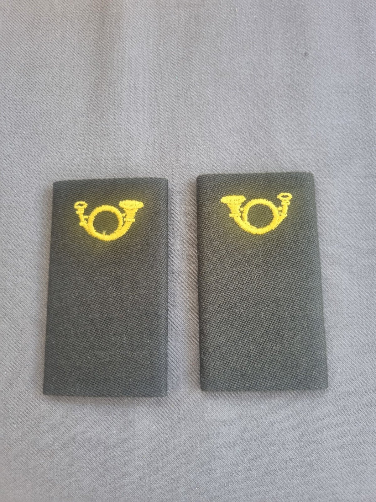 Schouderpassanten muziekkorps, Verzamelen, Ophalen of Verzenden, Landmacht, Nederland, Embleem of Badge