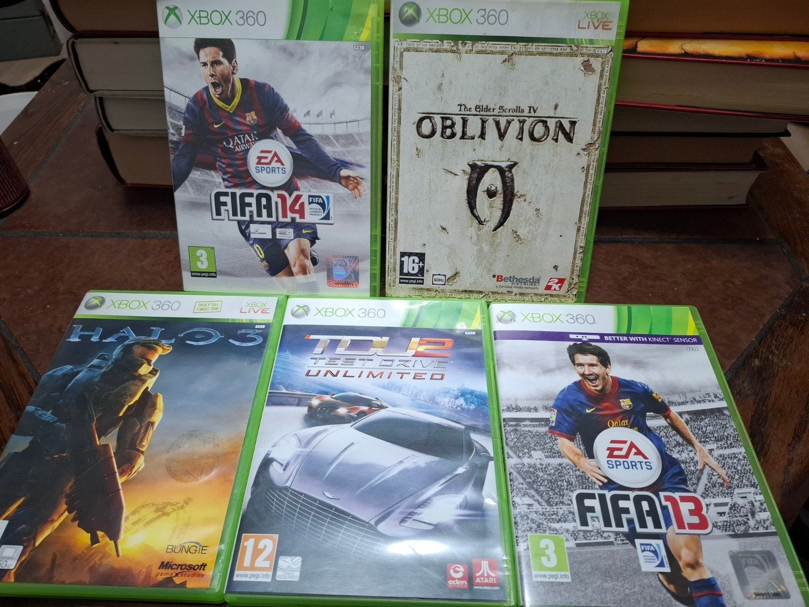 GAME BUNDEL XBOX 360, Spelcomputers en Games, Avontuur en Actie, Ophalen of Verzenden, Zo goed als nieuw, Eén computer
