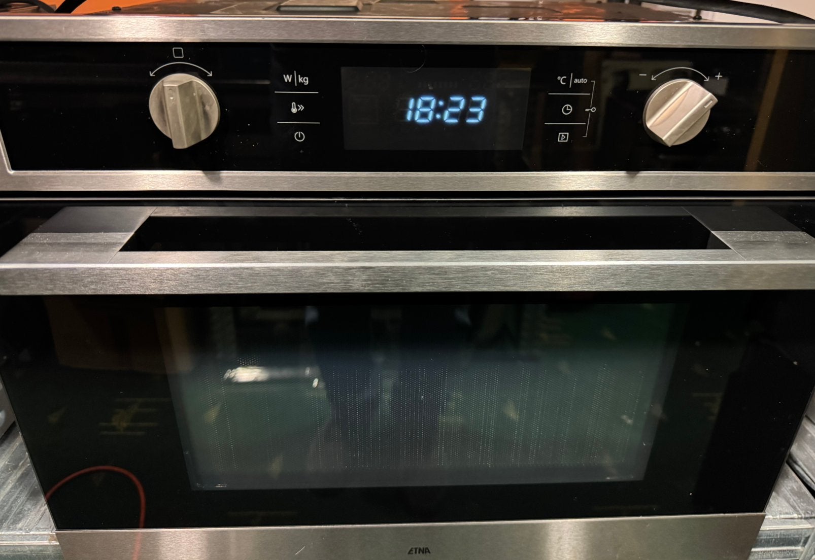 Etna (Atag) Combimagnetron Oven Grill met garantie, Witgoed en Apparatuur, Ophalen, Combimagnetron, Hete lucht, Zo goed als nieuw