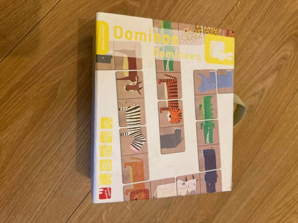 Janod dieren domino, Ophalen of Verzenden, Gebruikt, Jongen of Meisje