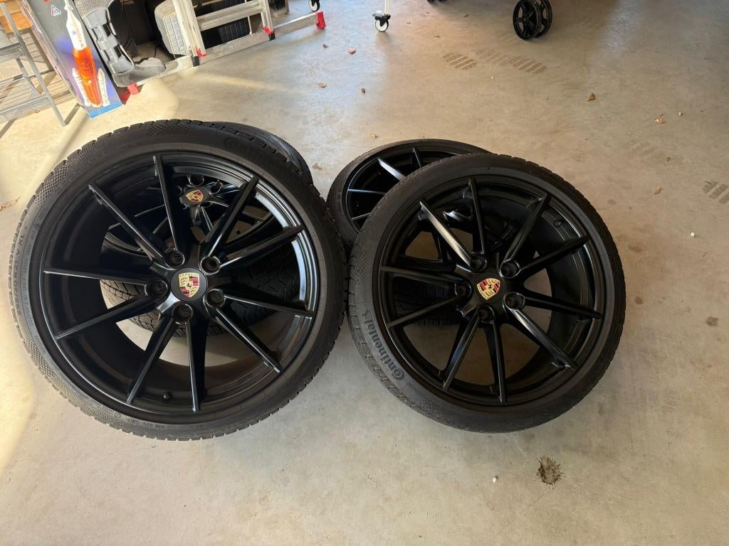 Porsche 911 Velgen met winterbanden (20 & 21") - 992, Ophalen, Velg(en), Personenwagen, Gebruikt