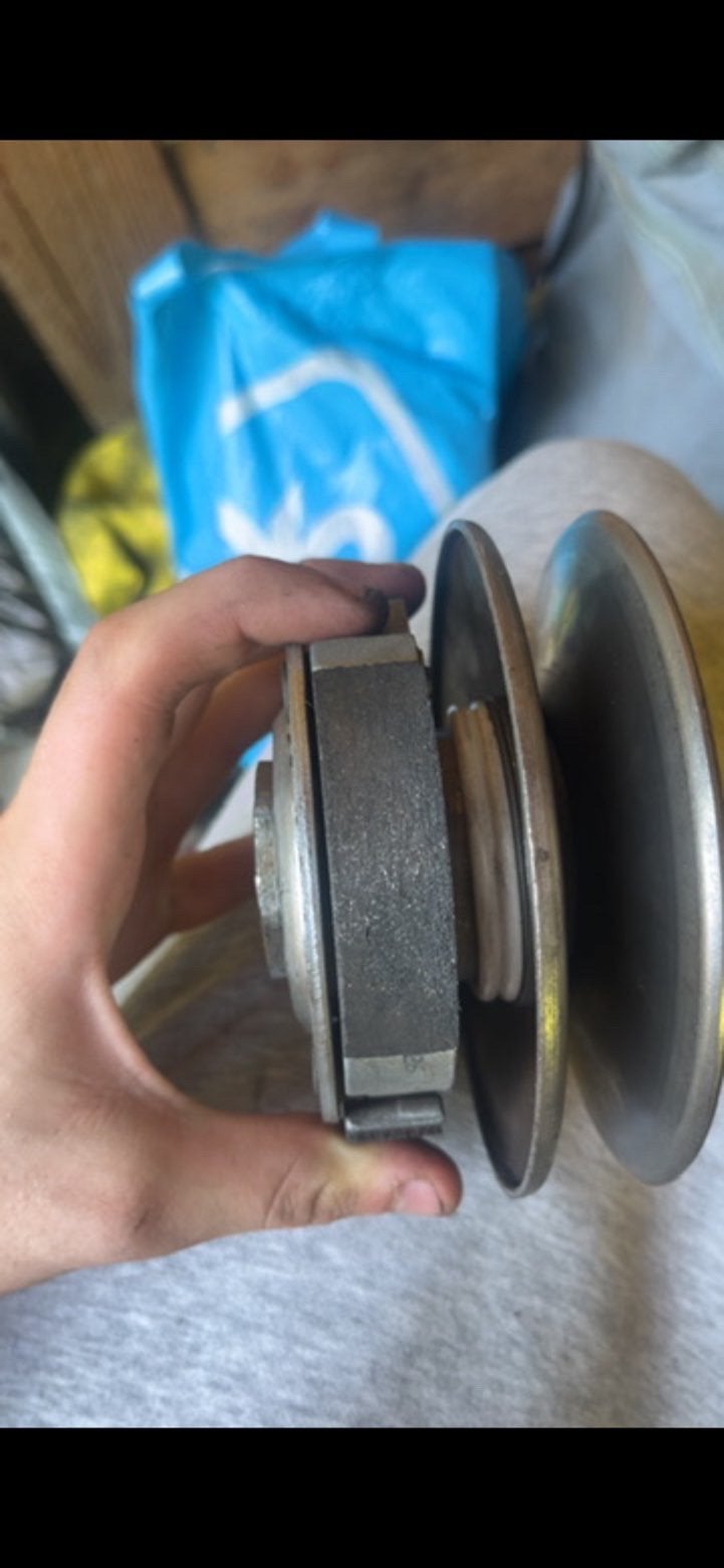Koppeling + poulie peugeot 2 takt, Ophalen of Verzenden, Zo goed als nieuw