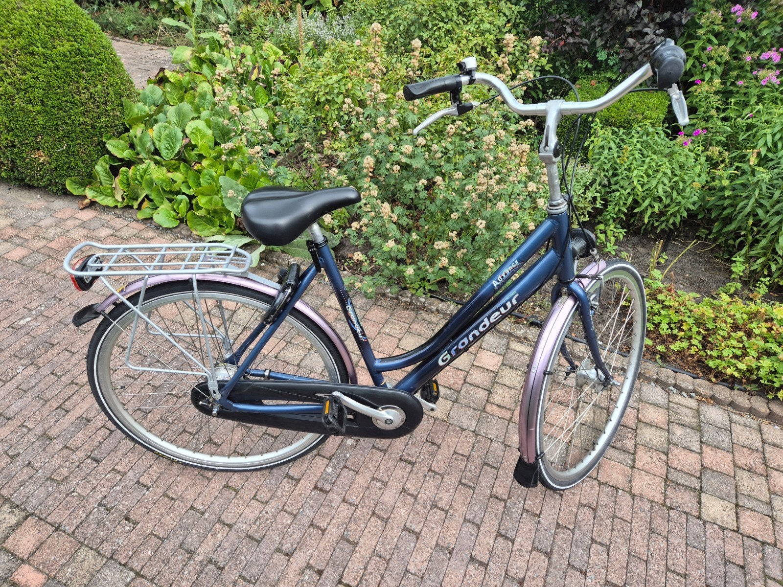 Damesfiets Grandeur Advance Hybride, Fietsen en Brommers, 53 tot 56 cm, Ophalen, Gebruikt, Overige merken