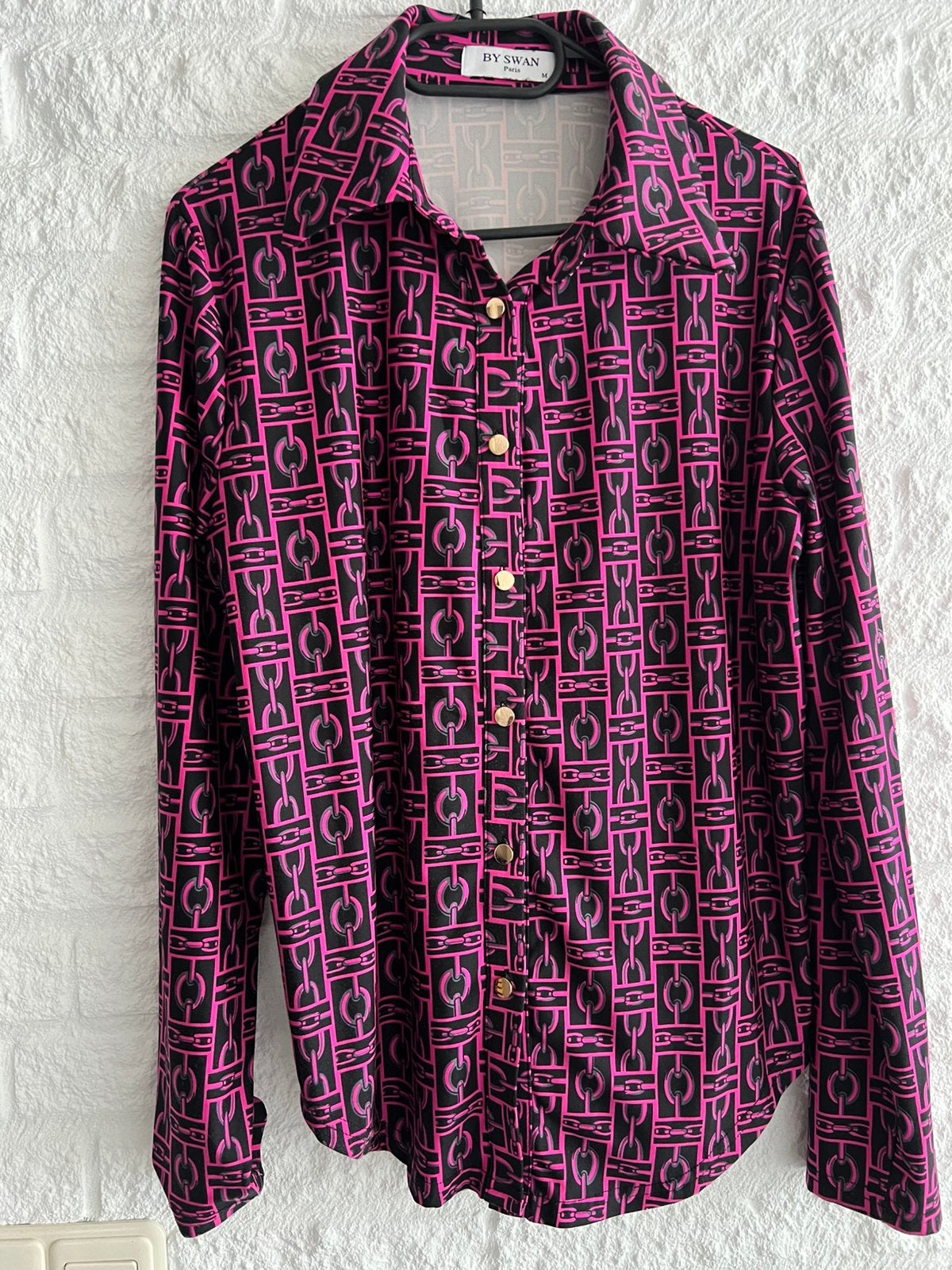 By Swan Paris blouse maat M, Ophalen of Verzenden, Nieuw, Maat 38/40 (M), Meerkleurig