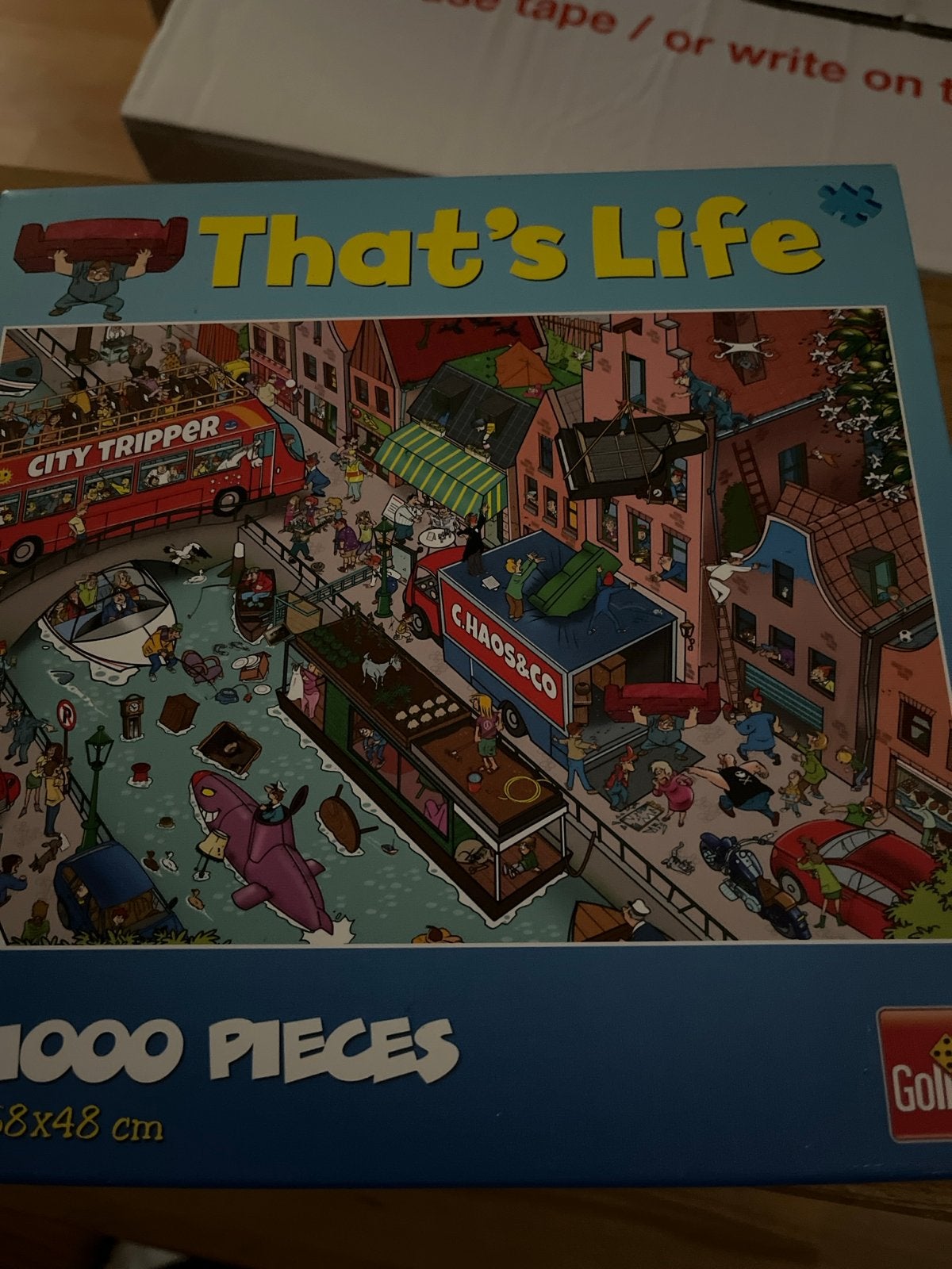 Goliath That's Life Legpuzzel 1000 stukjes, Ophalen, 500 t/m 1500 stukjes, Zo goed als nieuw, Legpuzzel
