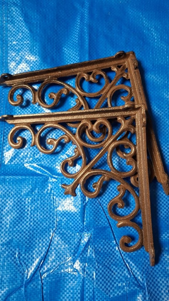 Plankdragers gietijzer 23x23cm, Ophalen of Verzenden, Nieuw