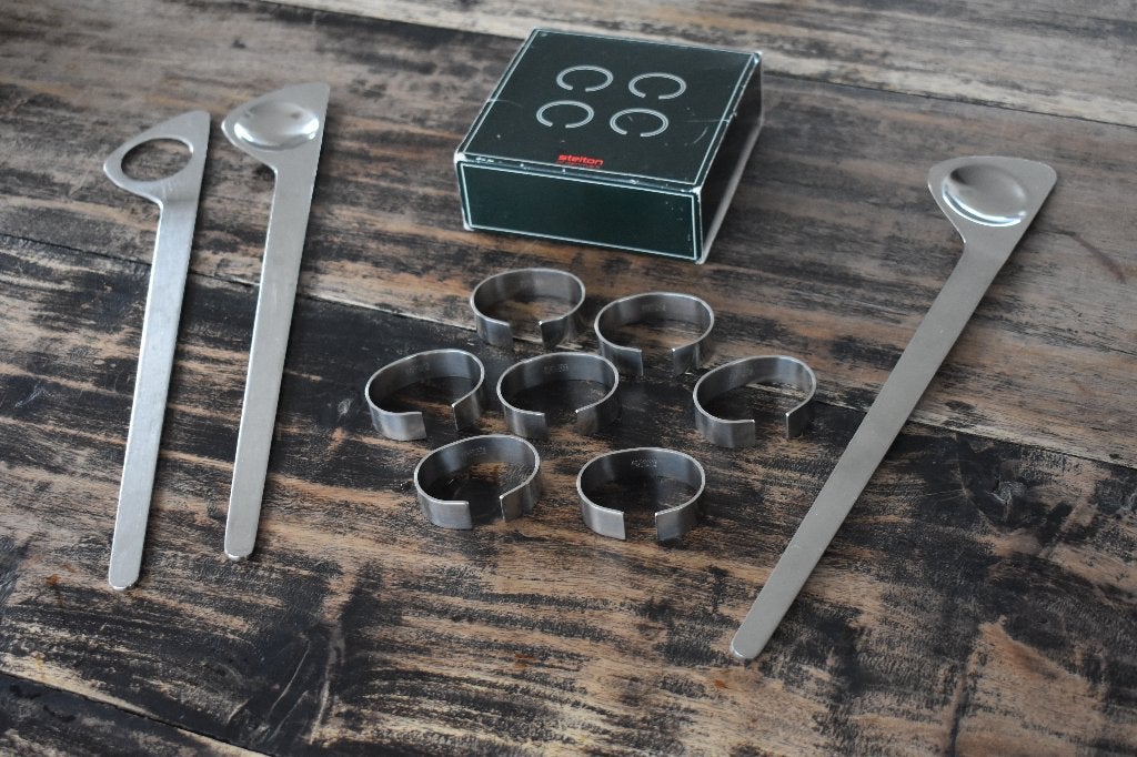 Stelton Cylinda slacouvert servetringen 7x servetring, Ophalen of Verzenden
