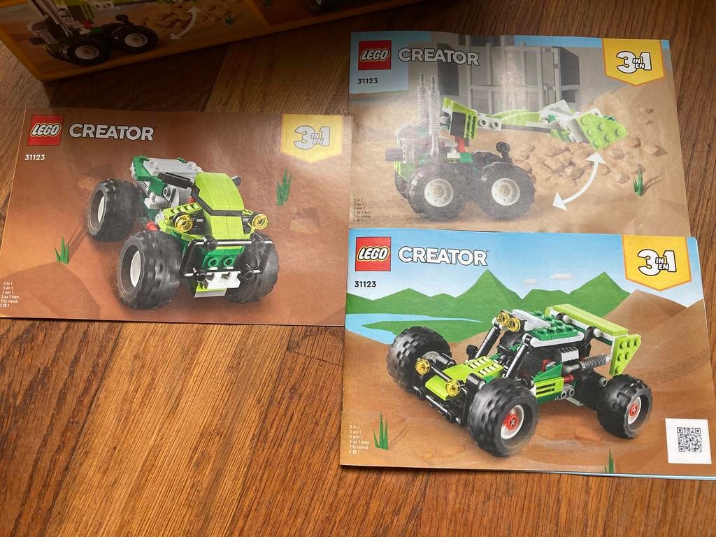 Te koop Lego creator 31123, Ophalen, Lego, Zo goed als nieuw, Compleet