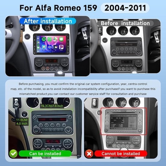 Autoradio – Carplay Autoradio – Multimedia Radio, Hobby en Vrije tijd, Corvance B.V., Verzenden, Nieuw, Corvancebol@gmail.com