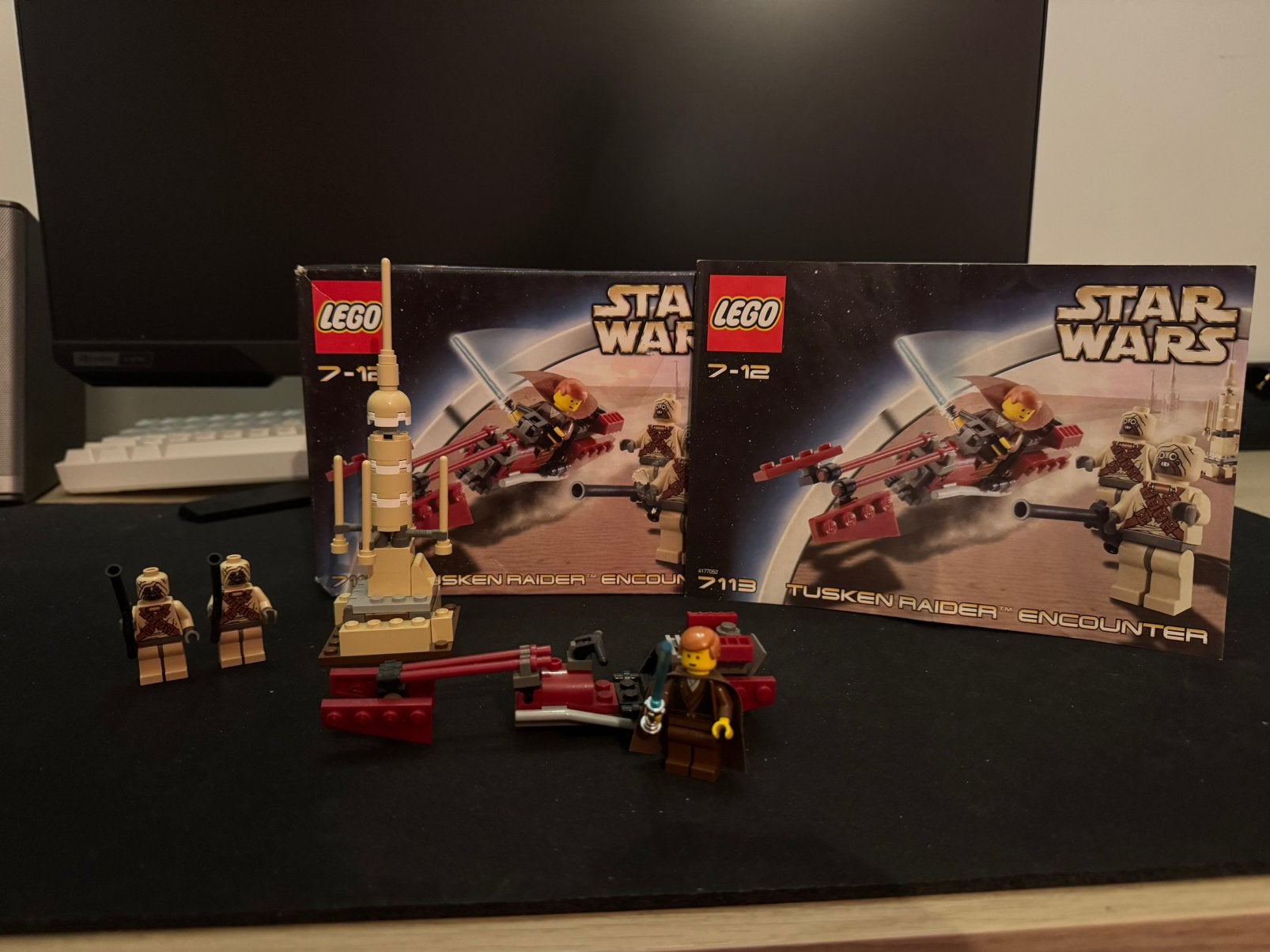 LEGO Star Wars 7113 Tusken Raider Encounter compleet, Star Wars, Lego, Ophalen of Verzenden, Zo goed als nieuw