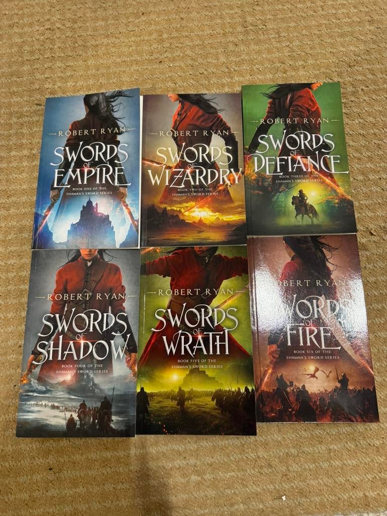 Shaman’s Sword 1-6 van Robert Ryan, Boeken, Ophalen, Zo goed als nieuw
