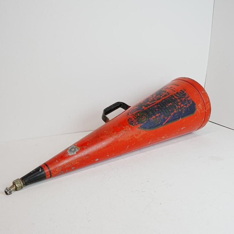 Antieke jaren 1900 - 1920 brandweerspuit. Totaal 90 cm lang., Ophalen