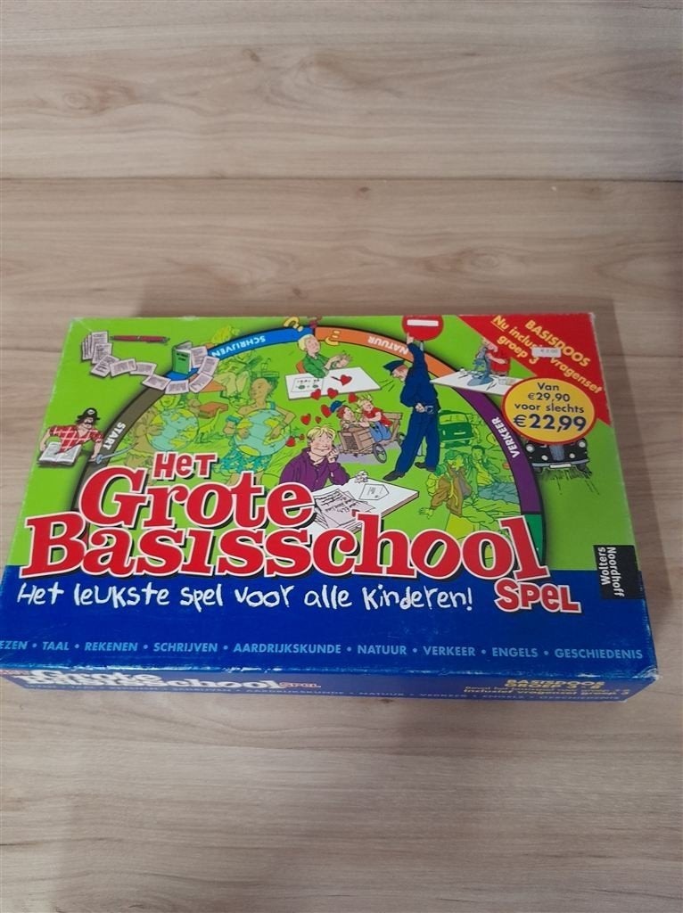 het grote basisschoolspel [s1023], Verzenden, Zo goed als nieuw