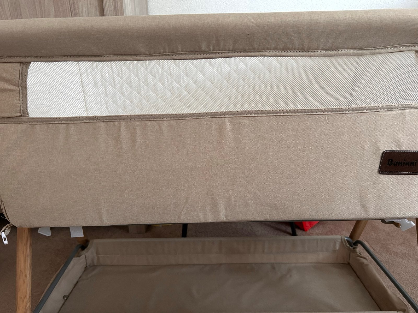 Baninni Elia Co-Sleeper Wieg - Zo goed als nieuw, Ophalen, Zo goed als nieuw, Wieg